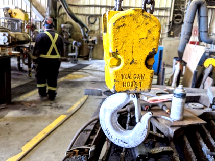 Lifting equipment inspection